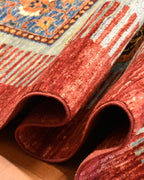 Veziri Hand-Knotted Wool Rug 173x237cm | 6x8ft