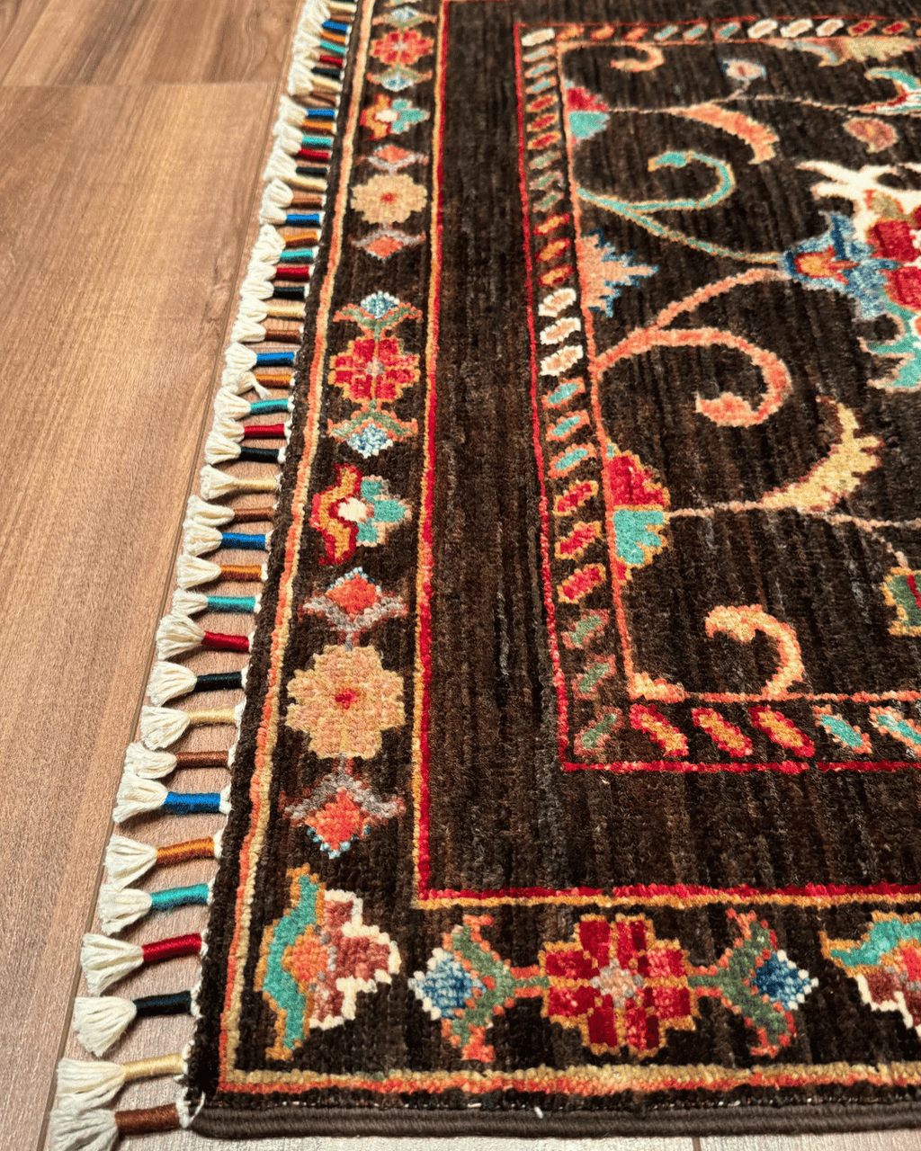 Sultani Hand-Knotted Wool Rug 2' 8" x 4' 2"