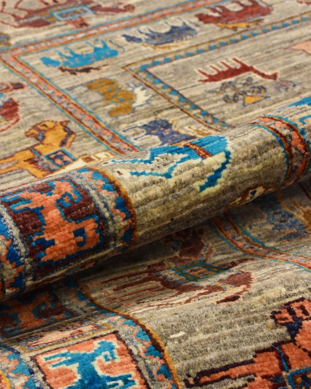 Sultani Hand-Knotted Wool Rug 120x175cm | 4x6ft