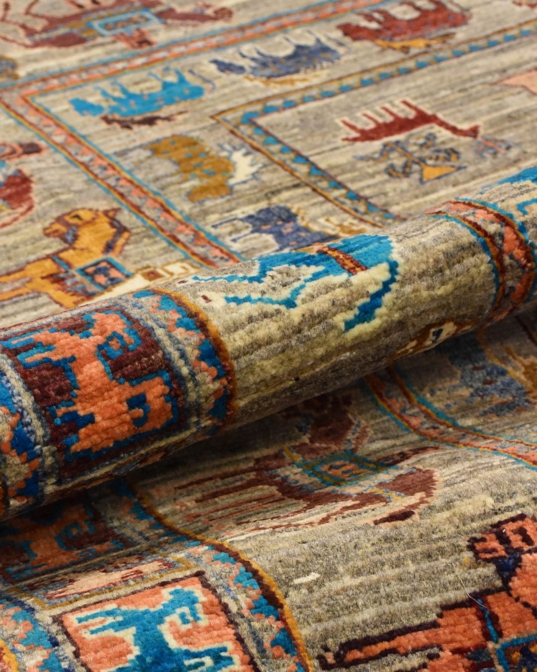 Sultani Hand-Knotted Wool Rug 120x175cm | 4x6ft