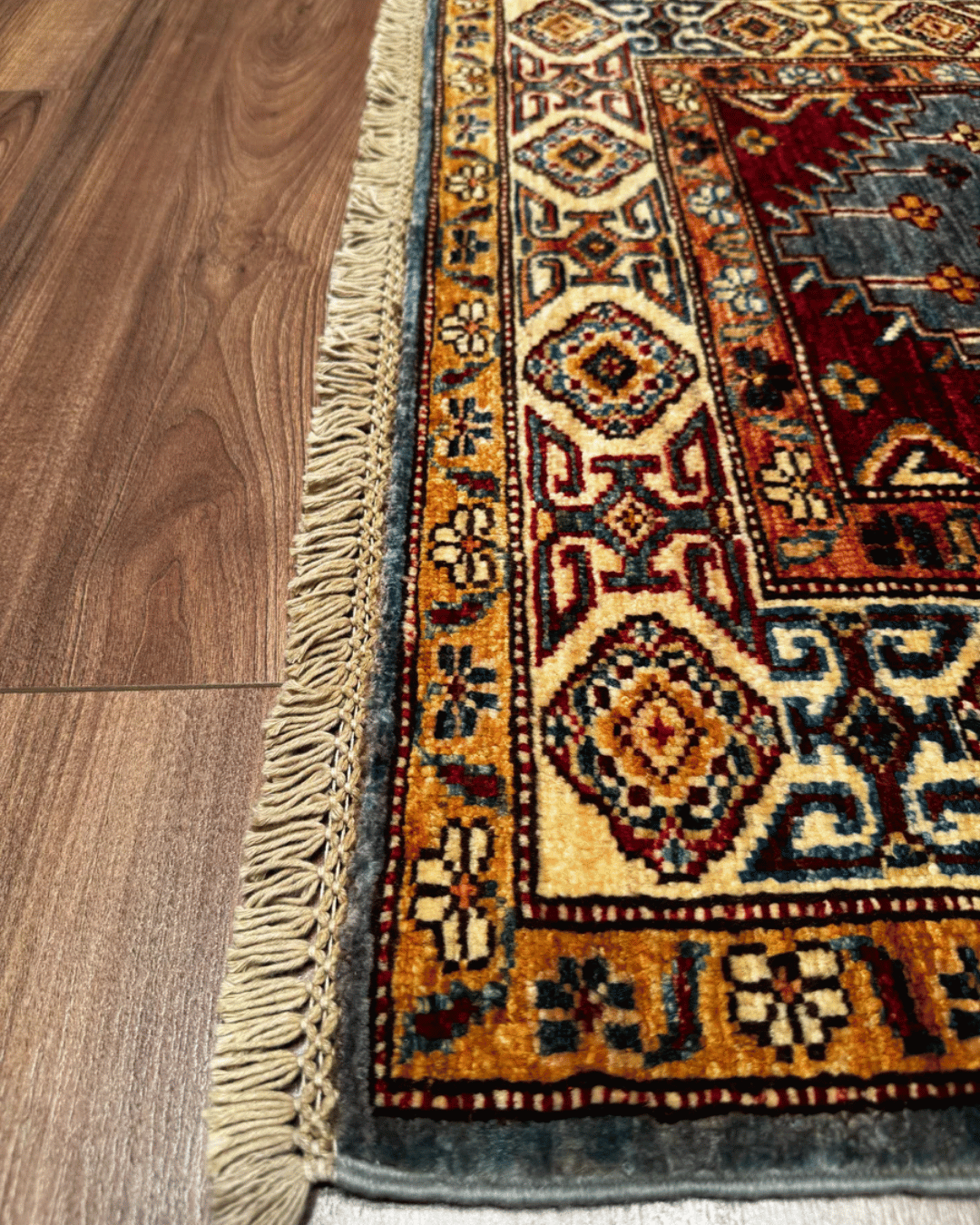 Shirvan Hand-Knotted Wool Runner 2' 6" x 9' 8"