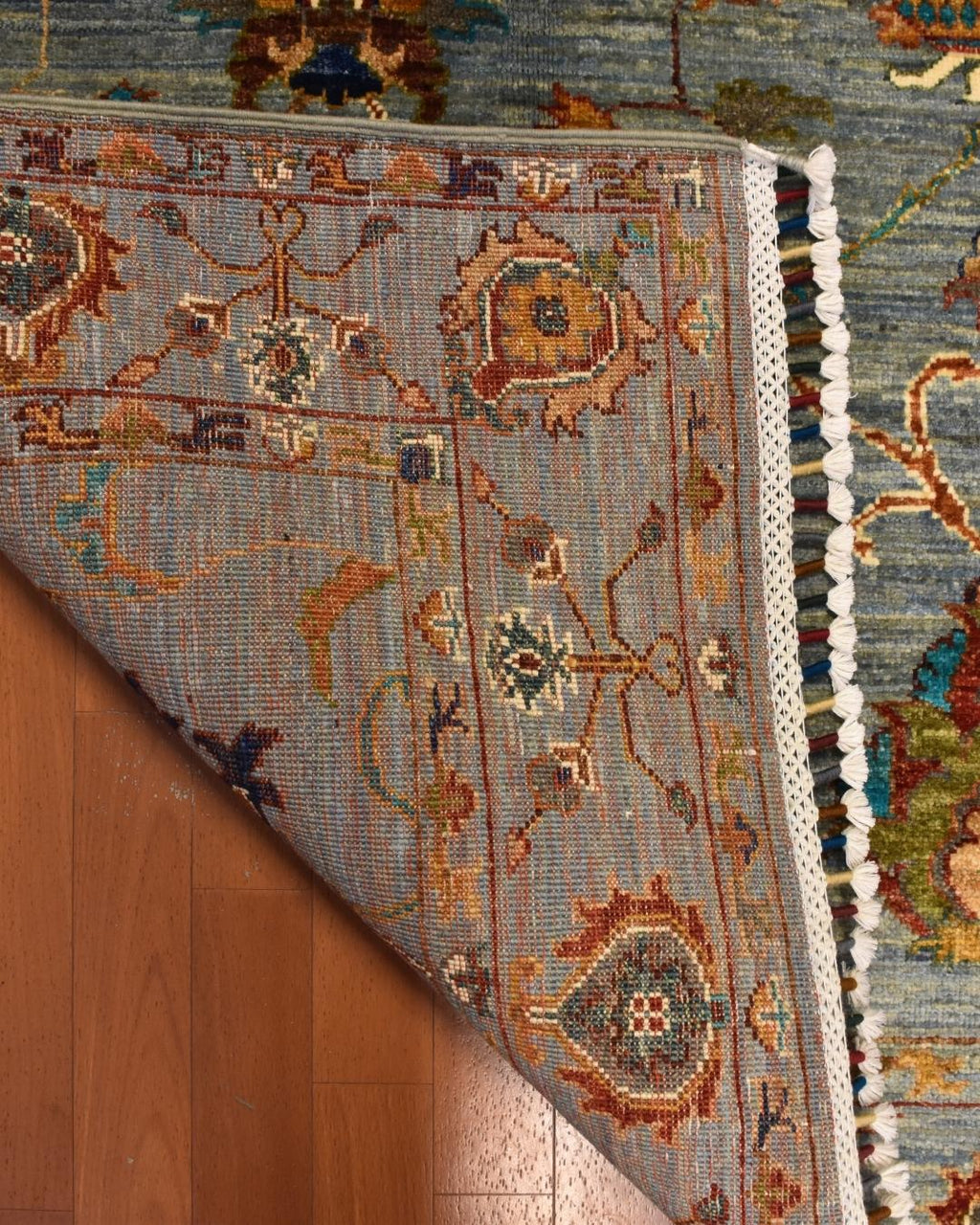 Sultani Hand-Knotted Wool Rug 5' 1" x 6' 5"