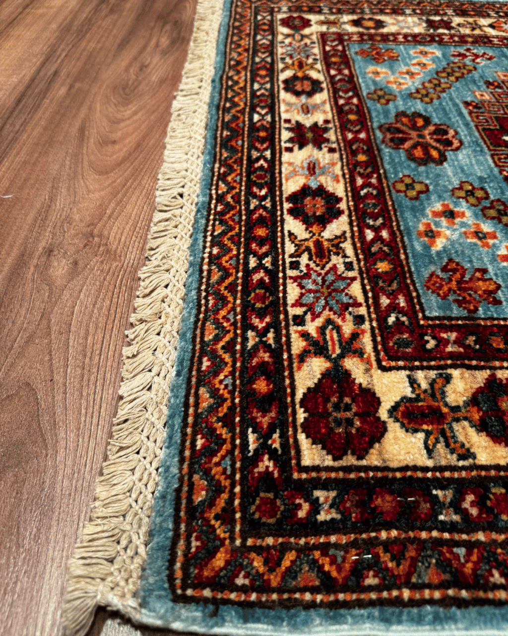 Shirvan Hand-Knotted Wool Runner 2' 7" x 9' 9"