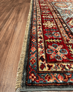 Shirvan Hand-Knotted Wool Rug 5' x 6' 8"