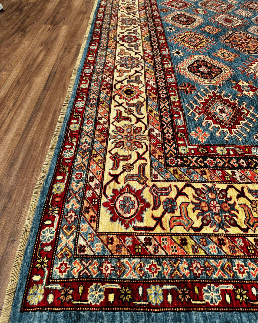 Shirvan Hand-Knotted Wool Rug 10' x 13'