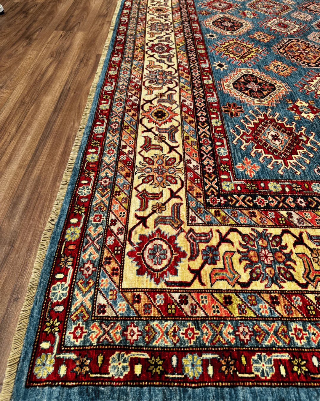 Shirvan Hand-Knotted Wool Rug 10' x 13'