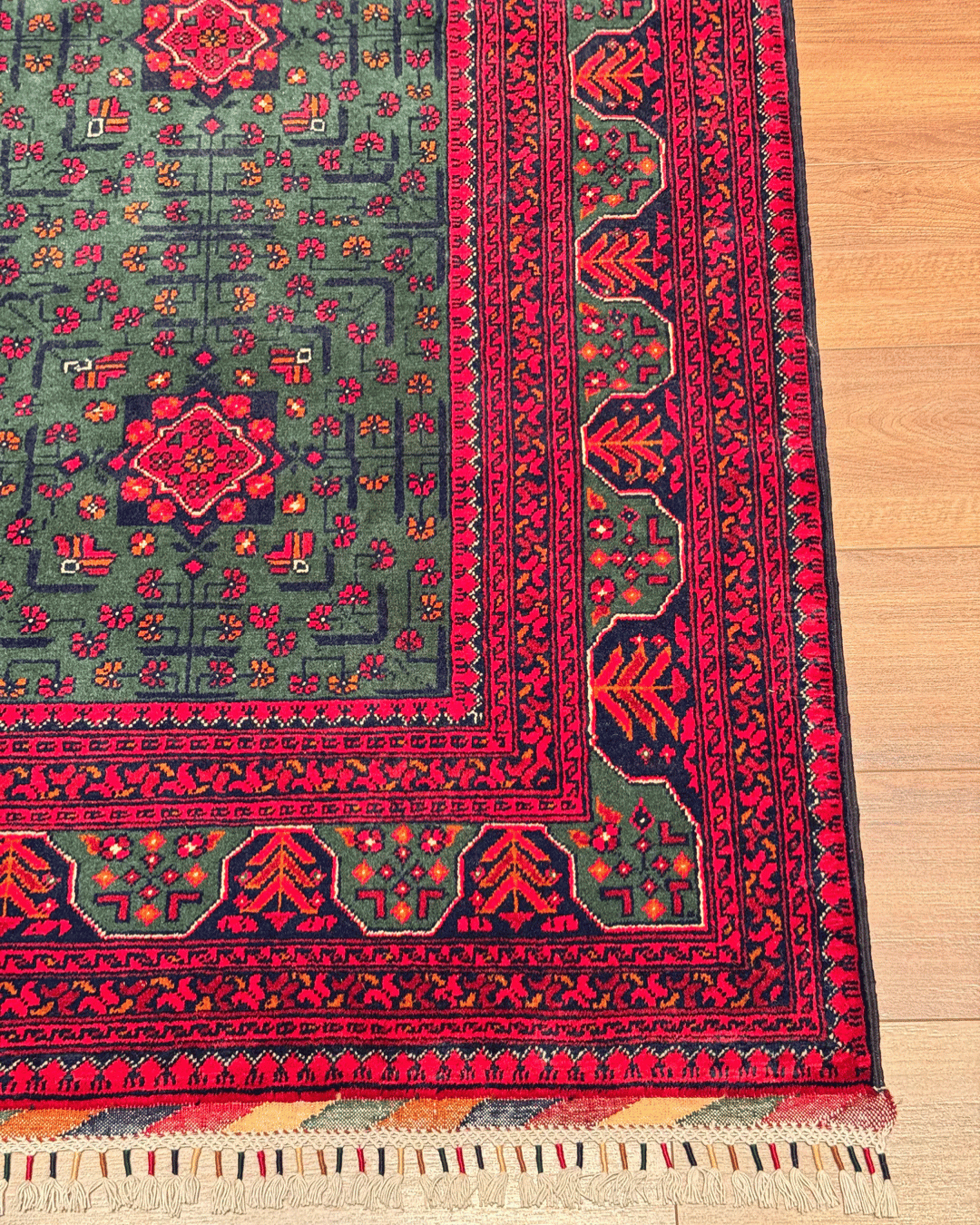 Wolle im afghanischen Stil 1,8x4,8ft – 55x146cm