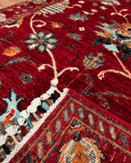 Sultani Hand-Knotted Wool Rug 3' 4" x 5'